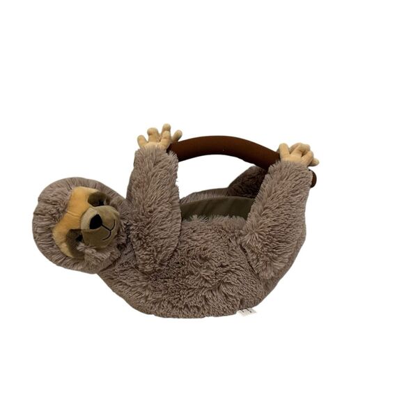 PTI Group Hanging Sloth Plush Basket Decor Halloween Easter Tan 13" 2020 - Picture 1 of 9